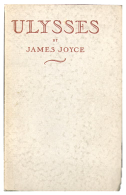 James Joyce, Ulysses, 1932 (first Odyssey Press edition)